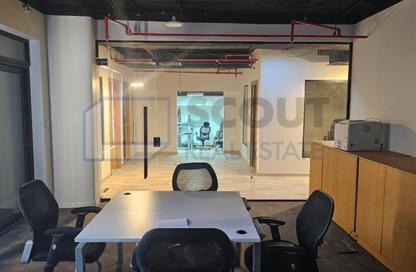 Office Space - Studio - 2 Bathrooms for rent in North Teseen St. - The 5th Settlement - New Cairo City - Cairo