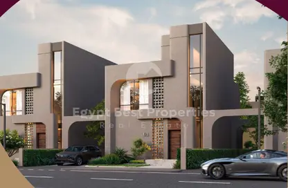 Villa - 4 Bedrooms - 5 Bathrooms for sale in Palm Hills New Cairo - 5th Settlement Compounds - The 5th Settlement - New Cairo City - Cairo