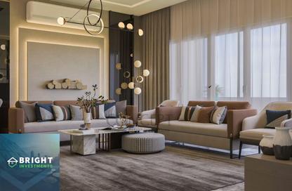 Apartment - 2 Bedrooms - 2 Bathrooms for sale in Lake View - 5th Settlement Compounds - The 5th Settlement - New Cairo City - Cairo