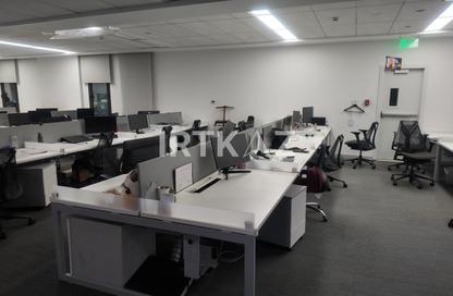 Office Space - Studio - 1 Bathroom for rent in Bank Center Street - South Teseen St. - The 5th Settlement - New Cairo City - Cairo