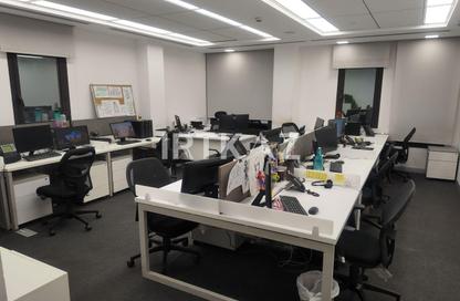 Office Space - Studio - 1 Bathroom for rent in Bank Center Street - South Teseen St. - The 5th Settlement - New Cairo City - Cairo