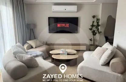 Apartment - 2 Bedrooms - 2 Bathrooms for rent in Park Side Residence - Zed Towers - Sheikh Zayed Compounds - Sheikh Zayed City - Giza