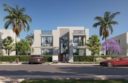 Townhouse - 3 Bedrooms - 3 Bathrooms for sale in Key Of Greens - New Zayed City - Sheikh Zayed City - Giza Townhouse - 3 Bedrooms - 3 Bathrooms for sale in Key Of Greens - New Zayed City - Sheikh Zayed City - Giza