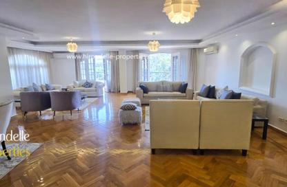 Apartment - 4 Bedrooms - 4 Bathrooms for rent in Sarayat Al Maadi - Hay El Maadi - Cairo Apartment - 4 Bedrooms - 4 Bathrooms for rent in Sarayat Al Maadi - Hay El Maadi - Cairo