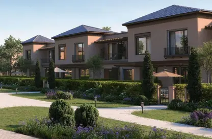 Twin House - 6 Bedrooms - 5 Bathrooms for sale in Village West - Sheikh Zayed Compounds - Sheikh Zayed City - Giza