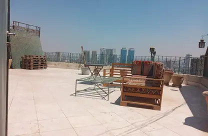 Penthouse - 2 Bedrooms - 2 Bathrooms for rent in Ismail Mohamed St. - Zamalek - Cairo