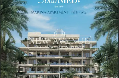 شاليه - 2 غرف نوم - 2 حمامات للبيع في ساوث ميد - قسم الضبعة - الساحل الشمالي