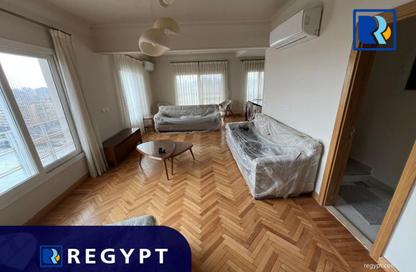 Duplex - 4 Bedrooms - 4 Bathrooms for rent in Hassan Sabri St. - Zamalek - Cairo