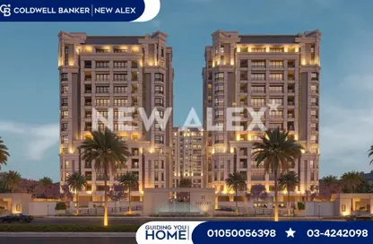 شقة - 2 غرف نوم - 2 حمامات للبيع في صوارى - كمبوندات الاسكندرية - الاسكندرية