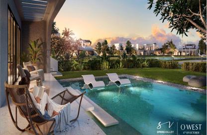 Villa - 4 Bedrooms - 4 Bathrooms for sale in O West - 6 October Compounds - 6 October City - Giza