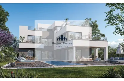 Villa - 3 Bedrooms - 4 Bathrooms for sale in Palm Hills New Cairo - 5th Settlement Compounds - The 5th Settlement - New Cairo City - Cairo