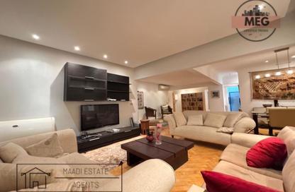 Apartment - 2 Bedrooms - 4 Bathrooms for rent in Street 203 - Degla - Hay El Maadi - Cairo