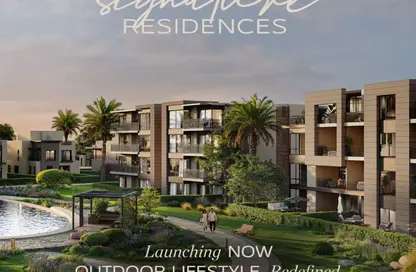 شقة - 2 غرف نوم - 2 حمامات للبيع في بالم هيلز بالم باركس - وصلة دهشور الجنوبية - مدينة 6 أكتوبر - الجيزة