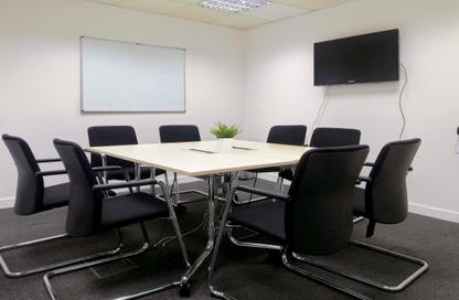 Office Space - Studio - 1 Bathroom for rent in Area A - Ganoob El Acadimia - New Cairo City - Cairo