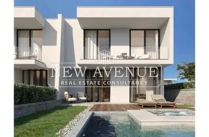 منزل مزدوج - 4 غرف نوم - 5 حمامات للبيع في دايركشن وايت - راس الحكمة - الساحل الشمالي