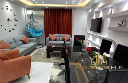 Apartment - 2 Bedrooms - 1 Bathroom for rent in El Rehab Extension - Al Rehab - New Cairo City - Cairo