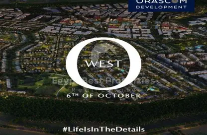 Apartment - 2 Bedrooms - 2 Bathrooms for sale in O West - 6 October Compounds - 6 October City - Giza