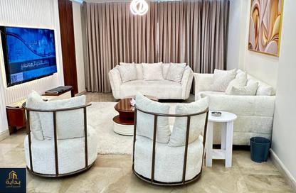 Apartment - 3 Bedrooms - 3 Bathrooms for rent in Makram Ebeid St. - 6th Zone - Nasr City - Cairo