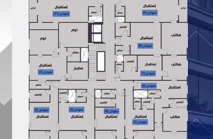Office Space - 2 Bedrooms - 1 Bathroom for sale in Hadayek El Ahram - Giza