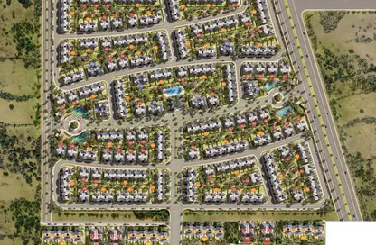 Twin House - 4 Bedrooms - 4 Bathrooms for sale in Village West - Sheikh Zayed Compounds - Sheikh Zayed City - Giza