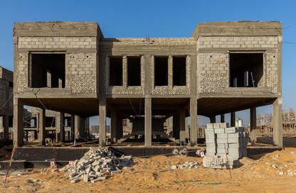 Twin House - 4 Bedrooms - 4 Bathrooms for sale in Village West - Sheikh Zayed Compounds - Sheikh Zayed City - Giza