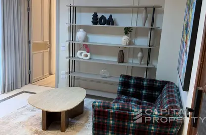 Apartment - 1 Bedroom - 2 Bathrooms for rent in Aljazi Marriott Residences - Mohamed Naguib Axis - North Investors Area - New Cairo City - Cairo