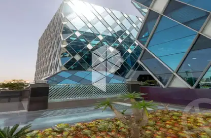 Office Space - 3 Bedrooms - 3 Bathrooms for rent in Cairo Business Plaza - North Teseen St. - The 5th Settlement - New Cairo City - Cairo