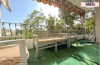Apartment - 4 Bedrooms - 3 Bathrooms for rent in Sarayat Al Maadi - Hay El Maadi - Cairo