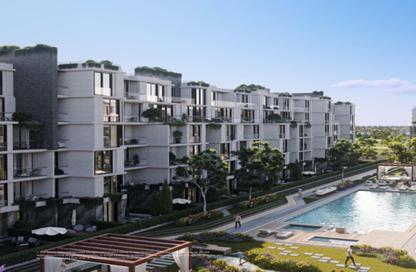 Apartment - 1 Bedroom - 2 Bathrooms for sale in Al Shouyfat - 5th Settlement Compounds - The 5th Settlement - New Cairo City - Cairo