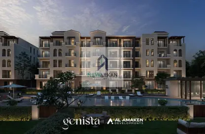 Apartment - 2 Bedrooms - 2 Bathrooms for sale in Green Revolution - Sheikh Zayed Compounds - Sheikh Zayed City - Giza