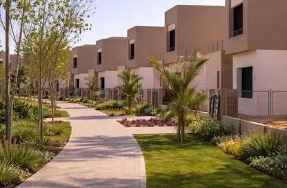 Twin House - 4 Bedrooms - 4 Bathrooms for sale in The Crown - Cairo Alexandria Desert Road - 6 October City - Giza