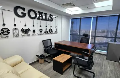Office Space - 3 Bedrooms - 2 Bathrooms for rent in Business Plus - North Teseen St. - The 5th Settlement - New Cairo City - Cairo