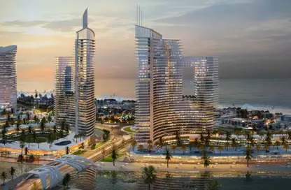 شقة - 2 غرف نوم - 2 حمامات للبيع في ذا جيت تاورز - مدينة العلمين الجديدة - العلمين - الساحل الشمالي