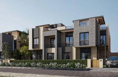 Townhouse - 3 Bedrooms - 3 Bathrooms for sale in Palm Hills Golf Extension - Al Wahat Road - 6 October City - Giza