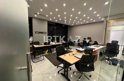 Office Space - Studio - 1 Bathroom for rent in Bank Center Street - South Teseen St. - The 5th Settlement - New Cairo City - Cairo