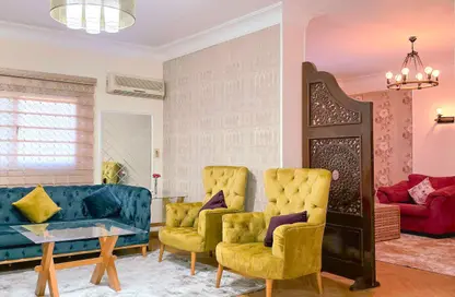 شقة - 4 غرف نوم - 3 حمامات للايجار في شارع شهاب - المهندسين - الجيزة