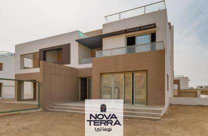 Twin House - 4 Bedrooms - 5 Bathrooms for sale in Upville - Cairo Alexandria Desert Road - 6 October City - Giza