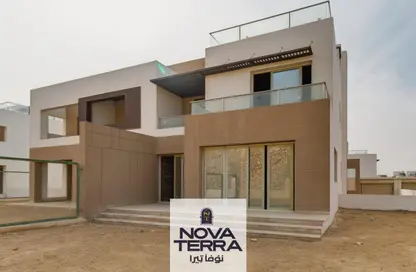 منزل مزدوج - 4 غرف نوم - 5 حمامات للبيع في كمبوند اب فيل - طريق مصر اسكندرية الصحراوي - مدينة 6 أكتوبر - الجيزة