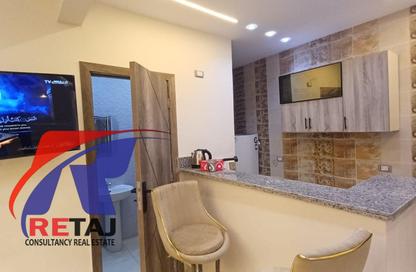Apartment - Studio - 2 Bathrooms for rent in Mohamed Naguib Axis - Abou El Houl - New Cairo City - Cairo