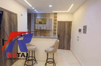 Apartment - Studio - 2 Bathrooms for rent in Mohamed Naguib Axis - Abou El Houl - New Cairo City - Cairo