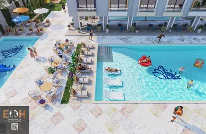 Apartment - 1 Bedroom - 1 Bathroom for sale in Al Ahyaa District - Hurghada - Red Sea