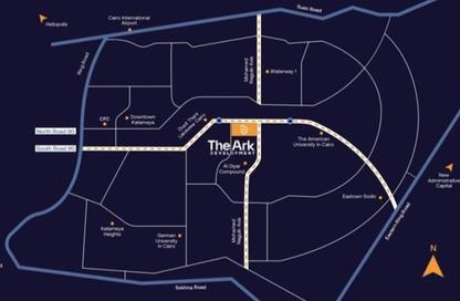 Hotel Apartment - 1 - 1 for sale in The Ark Business District - North Teseen St. - The 5th Settlement - New Cairo City - Cairo