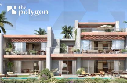 Chalet - 2 Bedrooms - 3 Bathrooms for sale in Ramla - Ras Al Hekma - North Coast