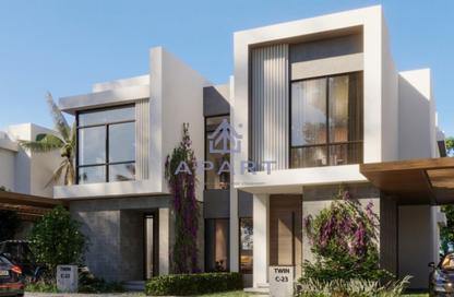 Twin House - 3 Bedrooms - 4 Bathrooms for sale in Azha North - Ras Al Hekma - North Coast