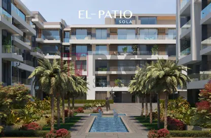 شقة - 2 غرف نوم - 2 حمامات للبيع في الباتيو سولا - الباتيو - كمبوندات الشروق - مدينة الشروق - القاهرة