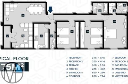 Apartment - 3 Bedrooms - 2 Bathrooms for sale in Bait Alwatan - The 5th Settlement - New Cairo City - Cairo