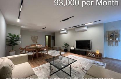 Apartment - 3 Bedrooms - 2 Bathrooms for rent in Lake View Residence - 5th Settlement Compounds - The 5th Settlement - New Cairo City - Cairo