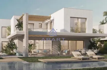 فيلا - 7 غرف نوم - 8 حمامات للبيع في رملة ليك سايد - قسم الضبعة - الساحل الشمالي