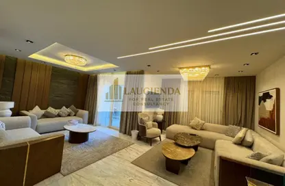 Villa - 4 Bedrooms - 5 Bathrooms for rent in Cairo Festival City - North Investors Area - New Cairo City - Cairo