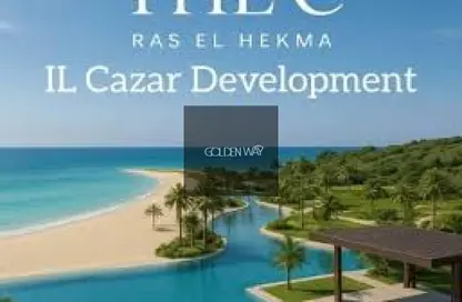 Chalet - 2 Bedrooms - 2 Bathrooms for sale in Safia - Ras Al Hekma - North Coast